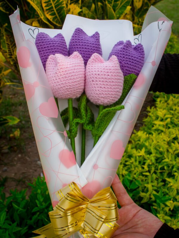 Ramo Ladiel (Pack 5 Tulipanes)